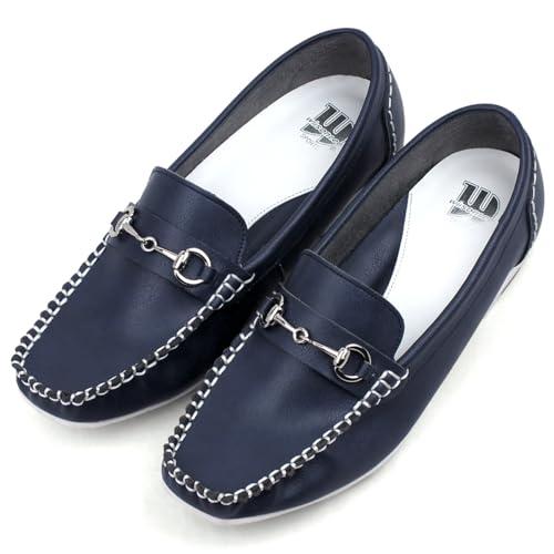 リーガル デッキシューズ ネイビー 27cm 新品 牛革 モカシンシューズ hg60flnv_sm.jpg